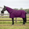 vidaXL Pferdedecke Dunkelgr&uuml;n und Schwarz 95 cm Polyester