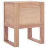 vidaXL Nachttisch 40 x 30 x 50 cm Teak Massivholz