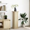 vidaXL Postament mit Stauraum Sonoma-Eiche 31x30x90 cm Holzwerkstoff