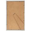 vidaXL Bilderrahmen Collage 3 Stk. f&uuml;r Tisch Silbern 10x15 cm MDF