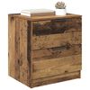 vidaXL Nachttisch 2 pcs Altholz 45 x 39 x 50 cm Holzwerkstoff