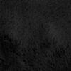vidaXL Kunstfell Hasen Teppich Olite Schwarz 100 x 200 cm Polyester