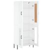 vidaXL Highboard Wei&szlig; 69,5x34x180 cm Holzwerkstoff