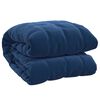 vidaXL Gewichtsdecke Blau 150x200 cm 7 kg Stoff