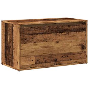 vidaXL Flurbank 80x40x45 cm Altholz-Optik Holzwerkstoff