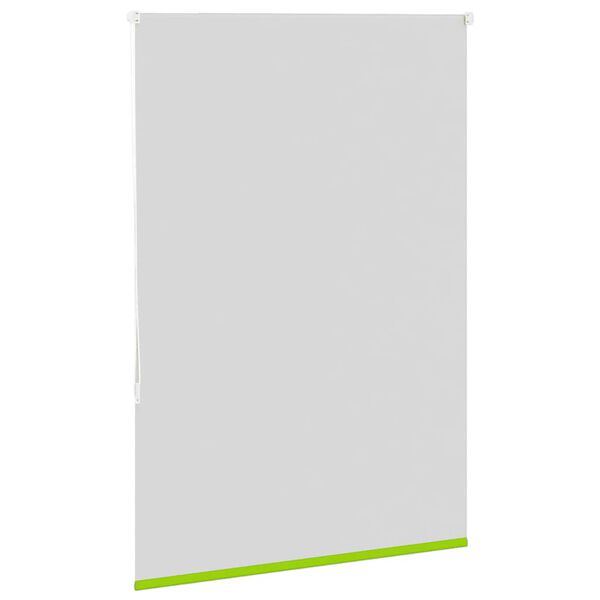 vidaXL Verdunkelungsrollo Gr&uuml;n 95x130 cm Stoffbreite 90,7 cm Polyester