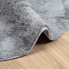 vidaXL Teppich Shaggy Hochflor NAVARRA Hellgrau 200x200 cm Polyester
