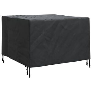 vidaXL M&ouml;belbezug 99 x 99 x 60 cm 210D Oxford Stoff Rechteckig Schwarz