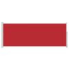 vidaXL Seitenmarkise Ausziehbar 180x500 cm Rot