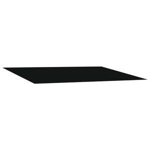 vidaXL Markisenersatzstoff Schwarz 300 x 250 cm Polyester