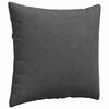 vidaXL Sofakissen 2 St&uuml;ck Dunkelgrau 45 x 45 cm Cordstoff