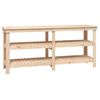 vidaXL Werkbank 181x50x80 cm Massivholz Kiefer