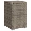 vidaXL Propan-Tank-Verstecktisch Grau 40x40x60 cm Poly Rattan