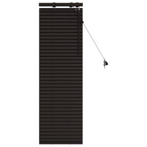 vidaXL Venezianische Jalousie Dunkelbraun 40 x 130 cm 35 mm