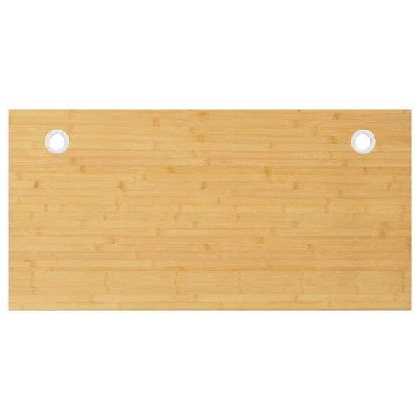 vidaXL Schreibtischplatte 80x40x1,5 cm Bambus
