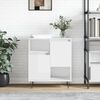 vidaXL Sideboard Hochglanz-Wei&szlig; 60x35x70 cm Holzwerkstoff