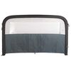 Bo-Camp Aufblasbarer Windschutz Air 240x140 cm Grau