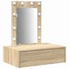 vidaXL Schminktisch Braun 60 x 40 x 70 cm Holzwerkstoff