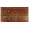vidaXL Tischplatte 110x70x2,5 cm Rechteckig Altholz Massiv