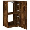 vidaXL TV-Wandschrank mit LED-Leuchten R&auml;uchereiche 40,5x35x80 cm