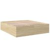 vidaXL Bettgestell Sonoma-Eiche 180x200 cm Holzwerkstoff