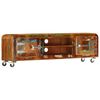 vidaXL TV-Schrank 120x30x36 cm Altholz Massiv