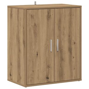 vidaXL Schuhregal Artisan-Eiche 60x35x70 cm Holzwerkstoff