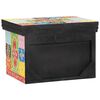 vidaXL Nachttisch mit Schubladen Mehrfarbig 40 x 30 x 28 cm