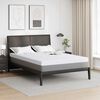 vidaXL Matratzenauflage Wei&szlig; 140 x 190 cm Jacquard Stoff