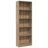 vidaXL B&uuml;cherregal Artisian Oak 60 x 24 x 176 cm Holzwerkstoff