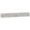vidaXL 3-tlg. TV-Schrank-Set Betongrau Holzwerkstoff