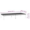 vidaXL 12-tlg. Garten-Lounge-Set mit Kissen Poly Rattan Dunkelgrau