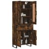 vidaXL Highboard R&auml;uchereiche 69,5x34x180 cm Holzwerkstoff