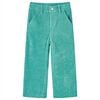 Kinderhose Cord Minzgr&uuml;n 104