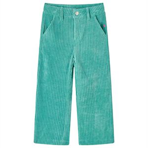 Kinderhose Cord Minzgr&uuml;n 104