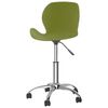 vidaXL Esszimmerst&uuml;hle 2 Stk. Drehbar Hellgr&uuml;n Samt