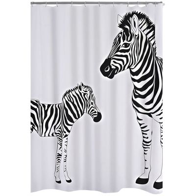RIDDER Duschvorhang Zebra 180×200 cm