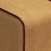 vidaXL Sitzbank Turnbock-Design 58 cm Braun Echtleder Massivholz Mango