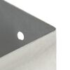 vidaXL Pfostenanker 4 Stk. Verzinktes Metall 101 mm