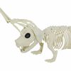 vidaXL Halloween Dekoskelett 2 pcs Wei&szlig; Polypropylen
