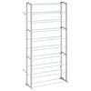 Schuhregal f&uuml;r 40 Paar Schuhe Schuhschrank 140cm