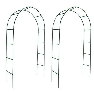 2x Garten Rosenbogen Torbogen Rankgitter Rosens&auml;ule