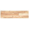 vidaXL Schweberegal 100x20x2 cm Massivholz Akazie Unbehandelt