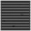vidaXL 4-tlg. Garten-Lounge-Set Schwarz Massivholz Kiefer