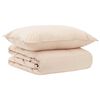 vidaXL Bettw&auml;sche-Set 2 stk. 135 x 200 cm Winter 350 gsm Beige