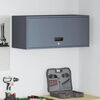 vidaXL Wandschrank f&uuml;r die Garage mit Gasdrucklift-T&uuml;r Anthrazit