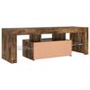 vidaXL TV-Schrank mit LED-Leuchten R&auml;uchereiche 120x35x40 cm