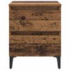 vidaXL Nachttisch 2 pcs Altholz 40 x 35 x 50 cm Holzwerkstoff
