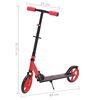 vidaXL 2-Rad-Kinderroller mit Verstellbarem Lenker Rot
