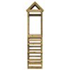 vidaXL Spielturm Braun 85 x 52,5 x 239 cm Massives impr&auml;gniertes Holz